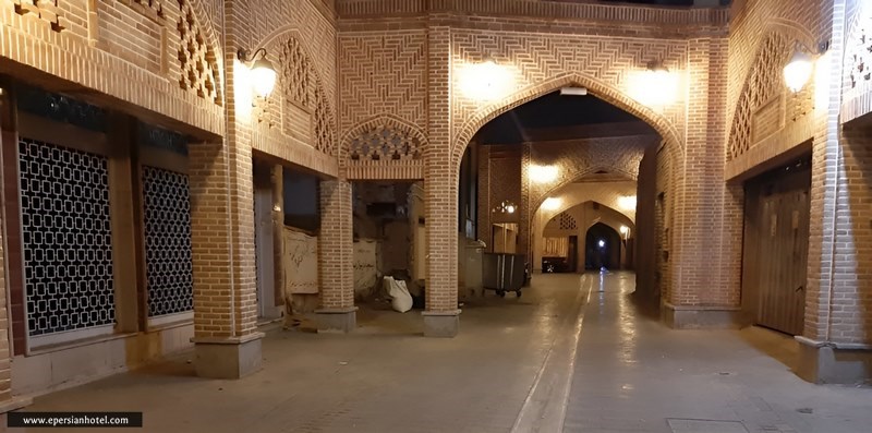 معماری کوچه های محله عودلاجان